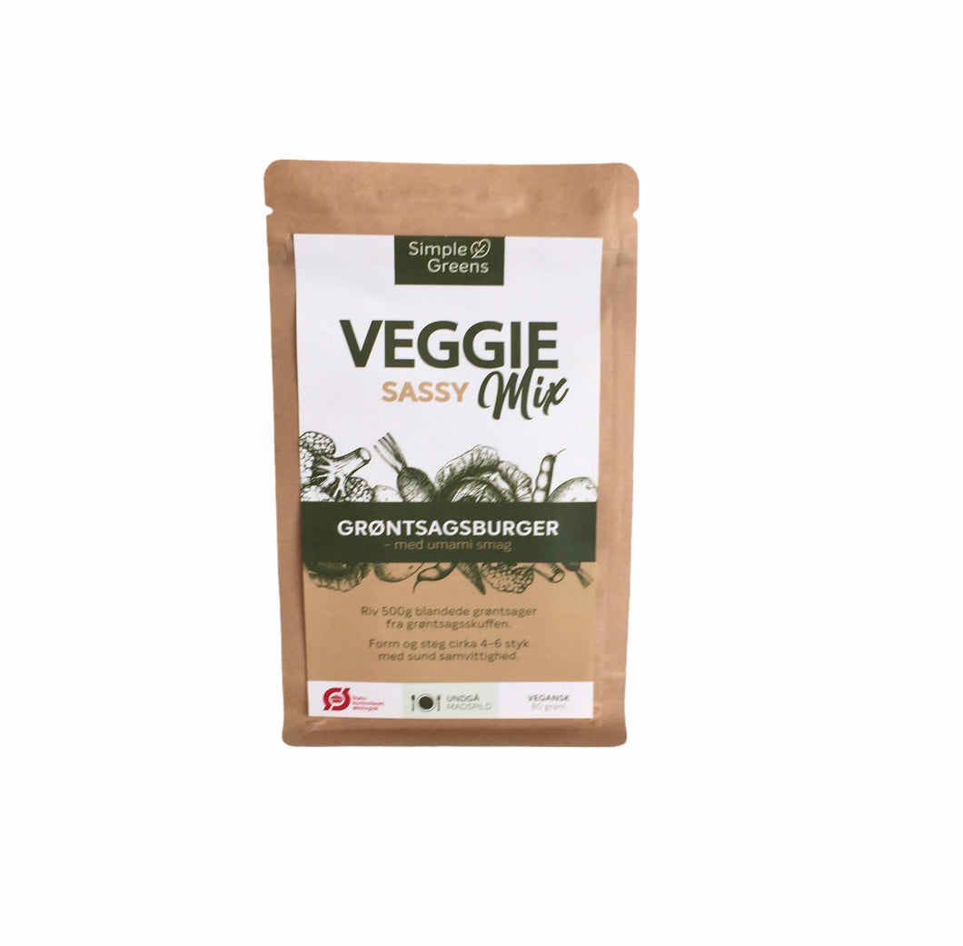 Sassy VeggieMix - økologisk
